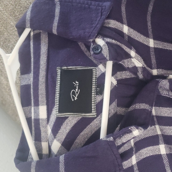 Rails hunter navy plaid flannel - Picture 3 of 4